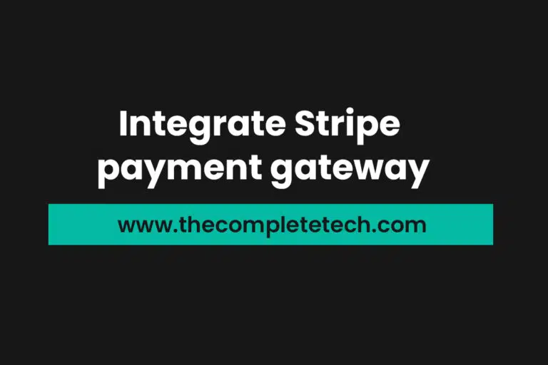 How to integrate stripe payment gateway in WordPress?